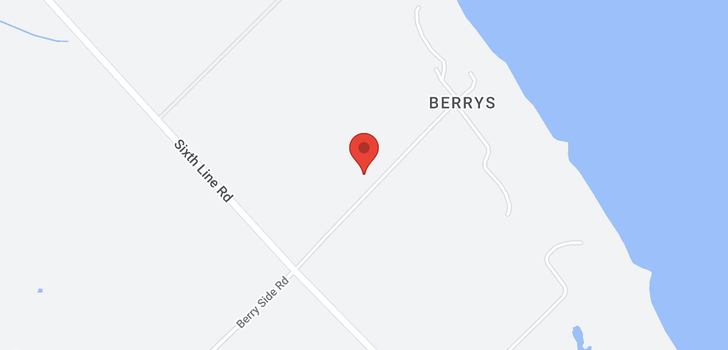 map of 395 BERRY SIDE ROAD